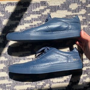 men's dark blue common projects